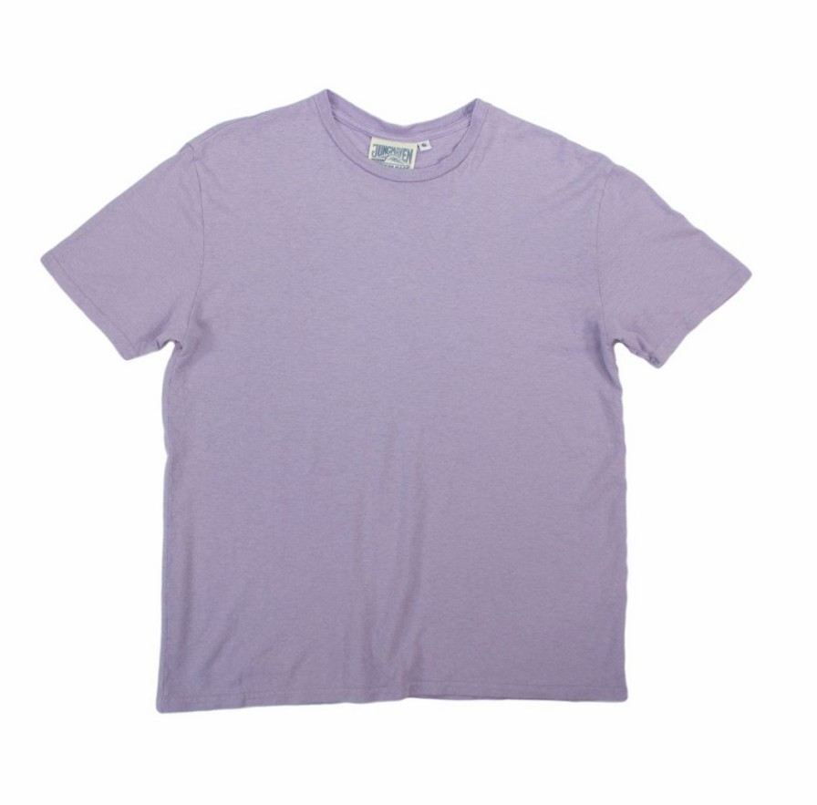 Woman * | Flash Sale Port Northampton Jungmaven Original Tee Misty Lilac Man