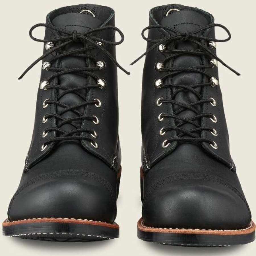 Man * | Discount Port Northampton Man Men'S Red Wing Iron Ranger Black Harness