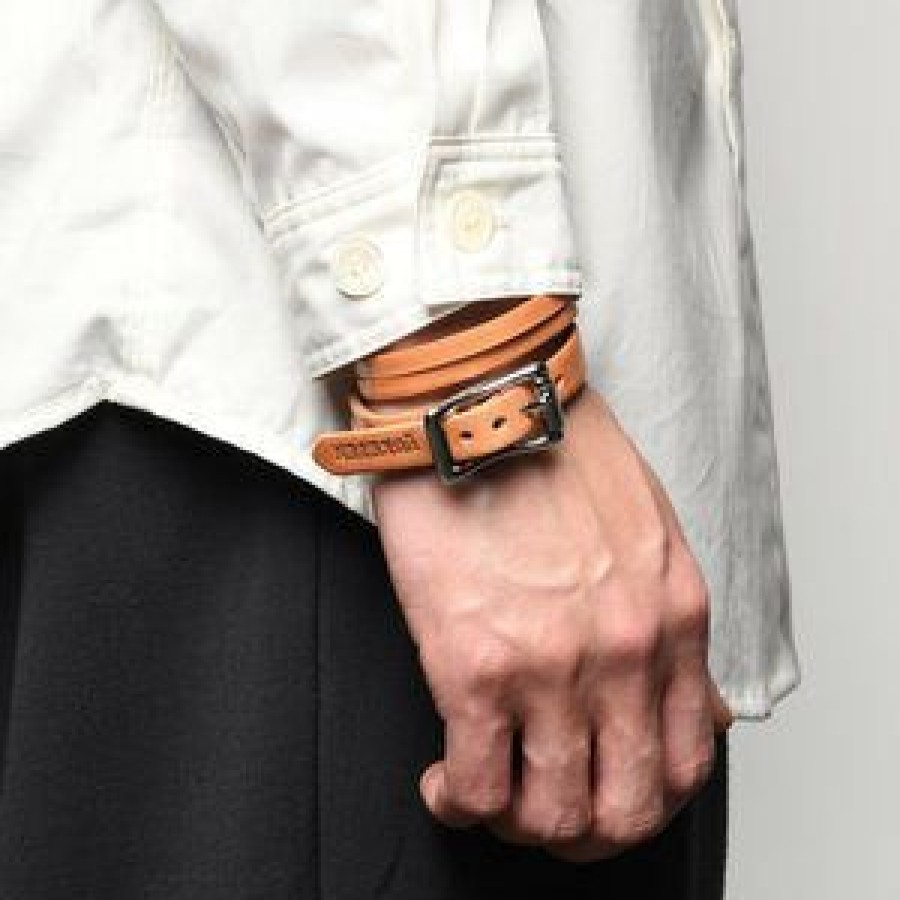 Homegoods & Accessories * | Best Sale Port Northampton Yuketen Double Wrap Split Bracelet Homegoods & Accessories