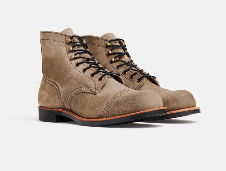 Man * | Promo Port Northampton Men'S Red Wing Iron Ranger Slate Muleskinner Leather