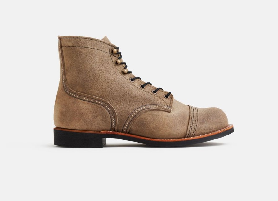 Man * | Promo Port Northampton Men'S Red Wing Iron Ranger Slate Muleskinner Leather