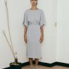 Woman * | Promo Port Northampton Baserange Clair Dress Grey Purple Woman