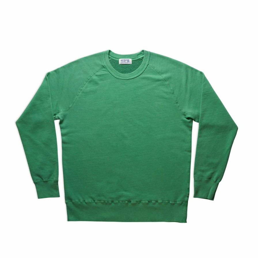 Woman * | Discount Port Northampton Man Velva Sheen Crewneck Freedom Sweat Basil