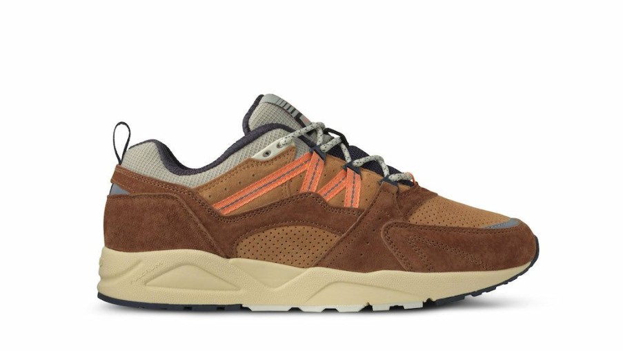 Man * | Flash Sale Port Northampton Man Karhu Fusion 2.0 Rubber/Cadmium Orange