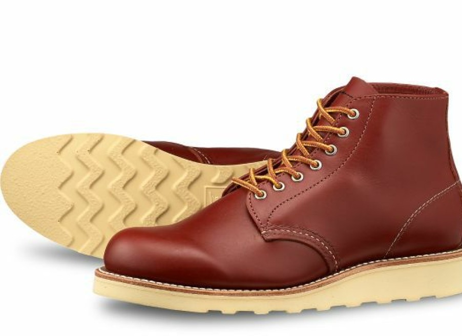 Woman * | Promo Port Northampton Women'S Red Wing 6 Round Toe Woman Colorado Red