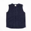 Woman * | Buy Port Northampton Jackman Boa Zip Vest Navy