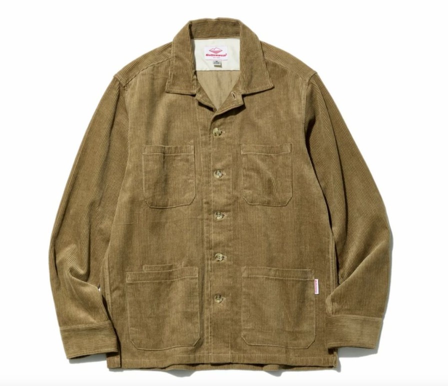 Woman * | Brand New Port Northampton Man Battenwear 5-Pocket Canyon Shirt Acorn