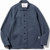 Woman * | New Port Northampton Battenwear 5-Pocket Canyon Shirt Brushed Navy Man