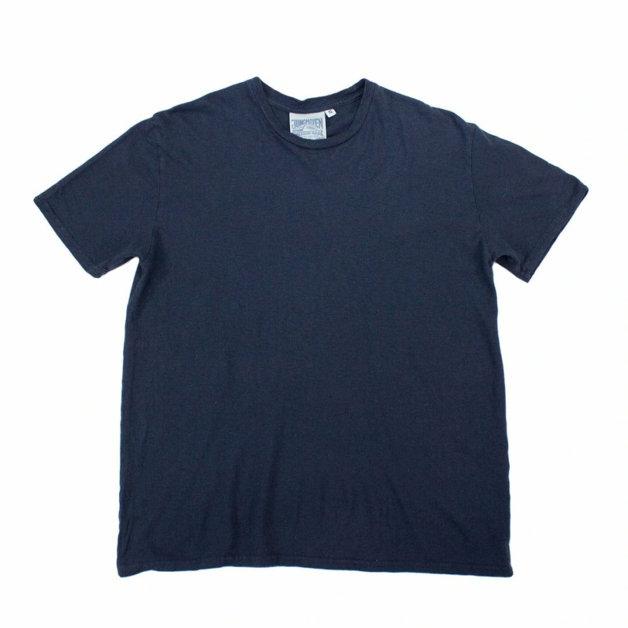 Woman * | Top 10 Port Northampton Jungmaven Original Tee Navy Man