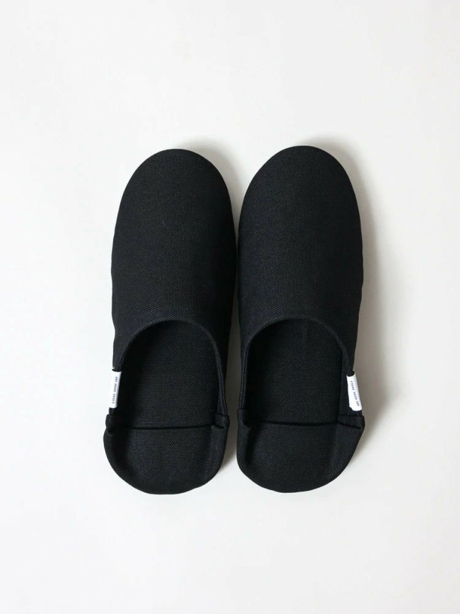 Woman * | Hot Sale Port Northampton Shoes Abe Canvas Home Shoe Black