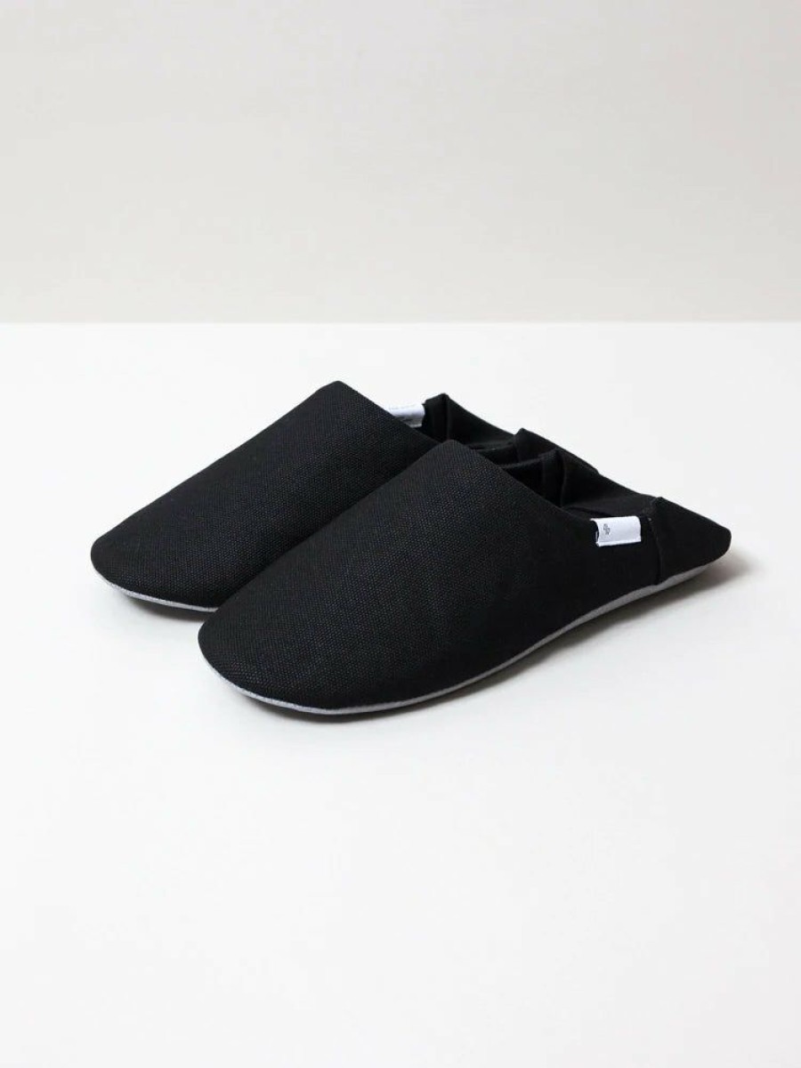 Woman * | Hot Sale Port Northampton Shoes Abe Canvas Home Shoe Black