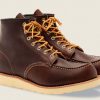 Man * | Best Reviews Of Port Northampton Man Red Wing 6 Moc Briar Oil Slick