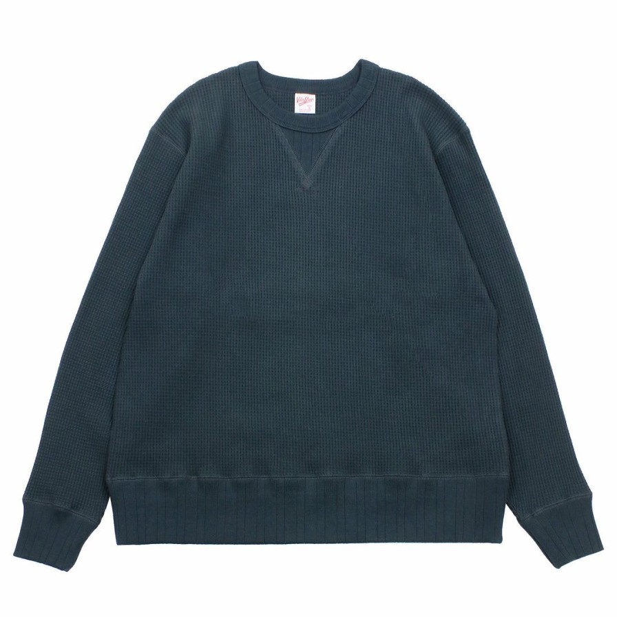 Woman * | Budget Port Northampton Velva Sheen Brushed Thermal Crew Midnight Man