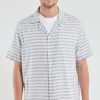 Man * | Brand New Port Northampton Armor Lux Heritage Striped Shirt Cotton/Linen