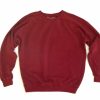 Woman * | Best Sale Port Northampton Jungmaven Women'S Bonfire Raglan Sweatshirt Cherry Red