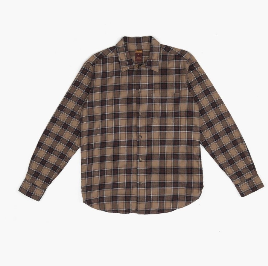 Man * | New Port Northampton Man Dickies 1922 Heritage Cotton Flannel Khaki / Grey