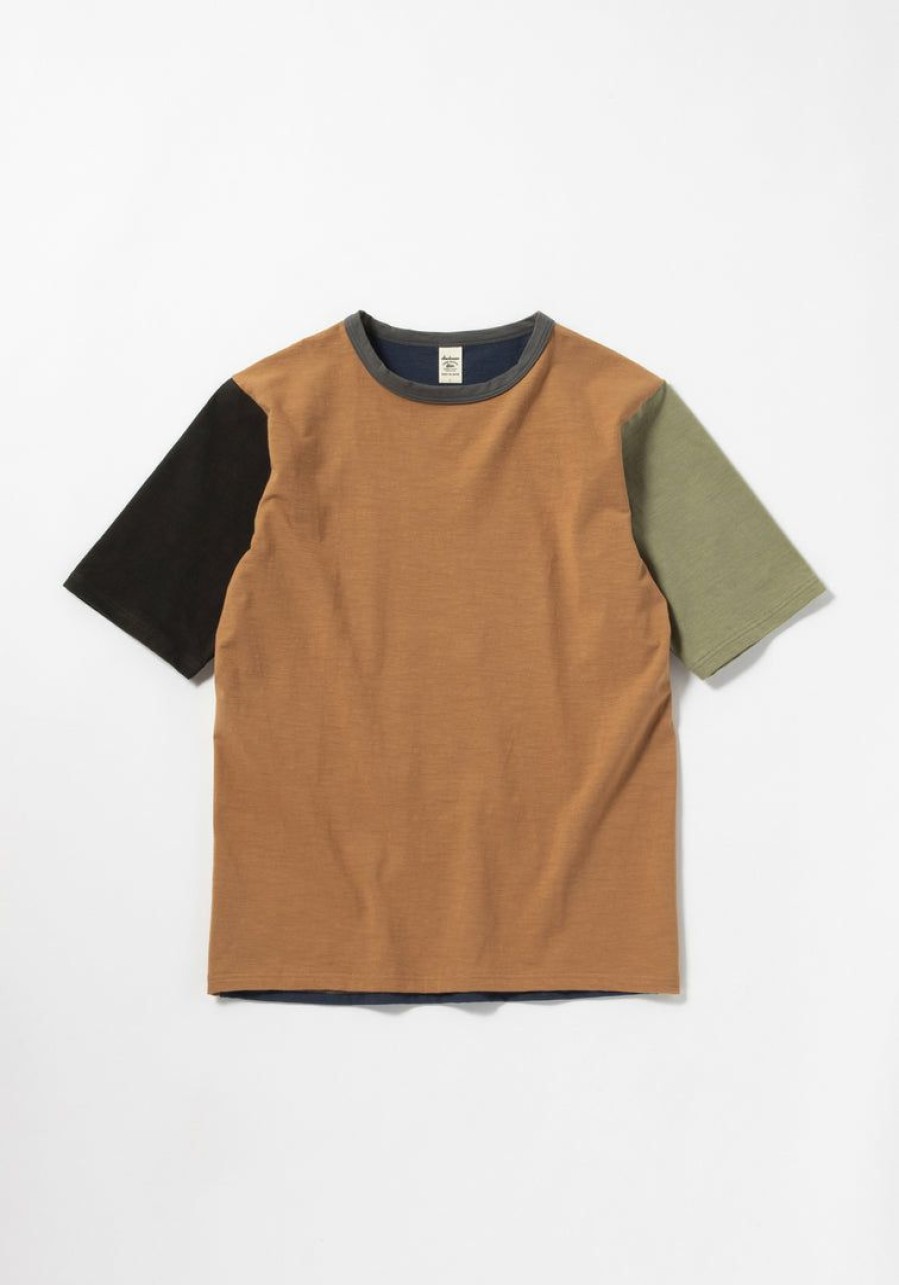 Man * | Coupon Port Northampton Jackman Colorblock Stretch Tee Small