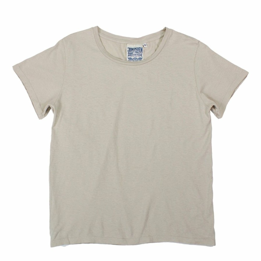 Woman * | Best Reviews Of Port Northampton Jungmaven Women'S Ojai Tee Canvas Woman