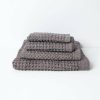 Homegoods & Accessories * | Wholesale Port Northampton Man Lattice Waffle Towels Brown