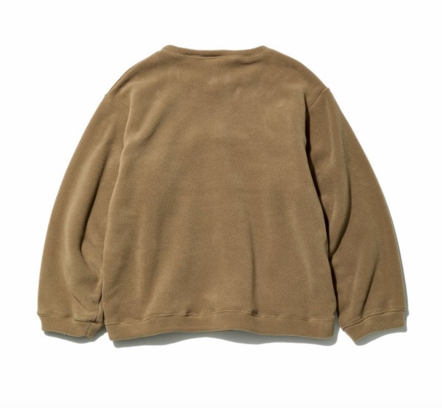 Woman * | Budget Port Northampton Man Battenwear Lodge Crewneck Cappuccino