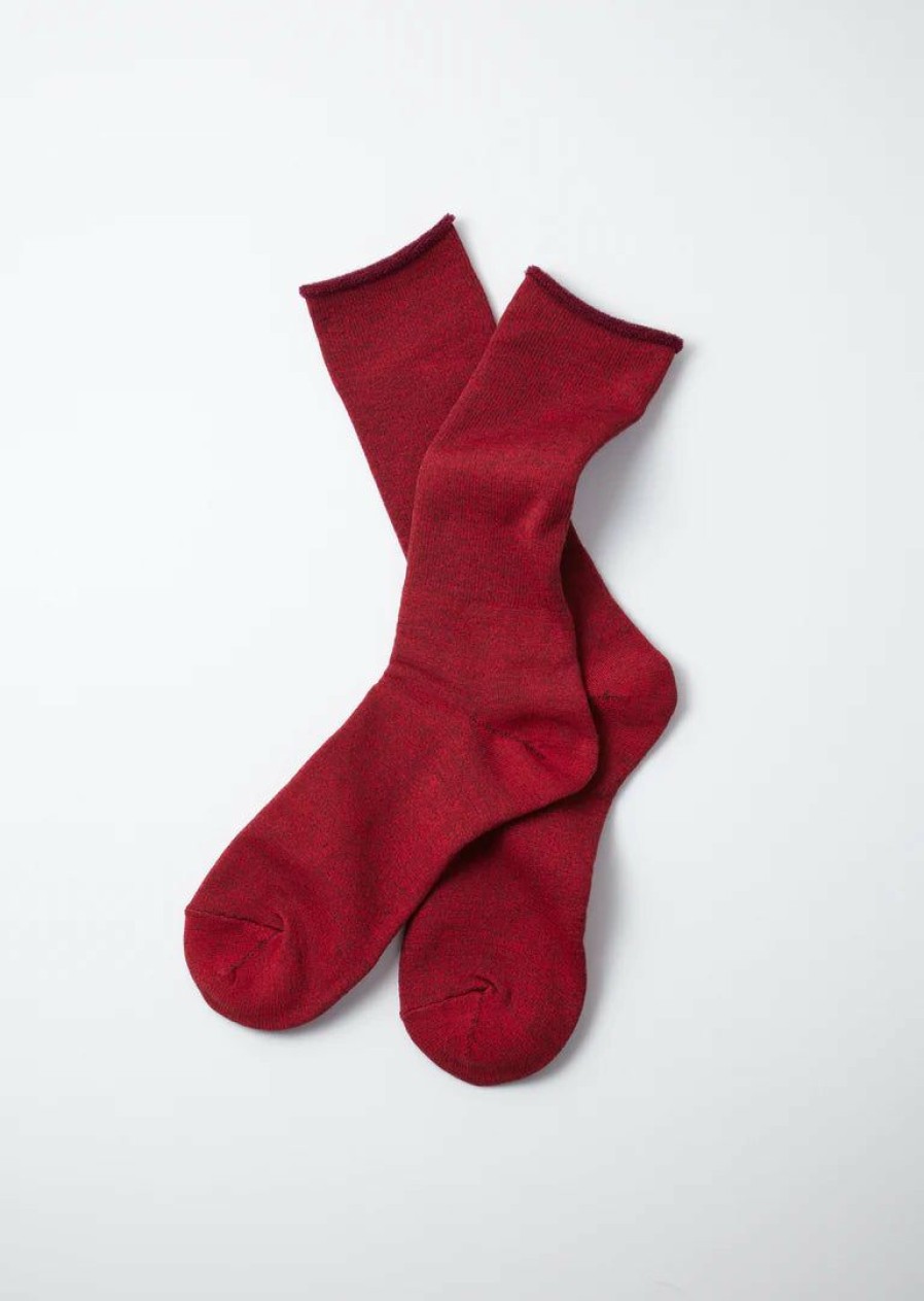 Woman * | Best Reviews Of Port Northampton Man Rototo City Socks Red / Burdeaux