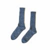 Man * | Best Deal Port Northampton Rototo Denim Tone Crew Socks Ice Denim