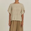 Woman * | Hot Sale Port Northampton Woman Black Crane Box Top Taupe