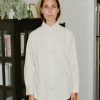 Woman * | Cheapest Port Northampton Baserange Basic Shirt Ecru Raw Silk