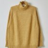 Woman * | Discount Port Northampton Atelier Delphine Vasilia Alpaca Sweater Honeycomb Woman