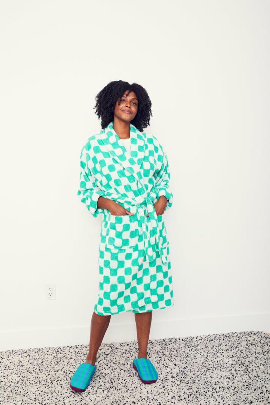 Woman * | Cheap Port Northampton Dusen Dusen Bathrobe Net Man