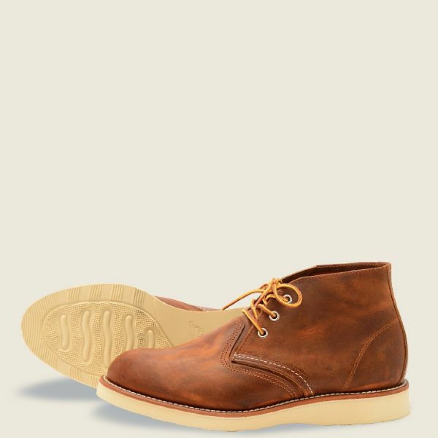 Man * | Buy Port Northampton Red Wing Work Chukka Copper