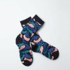 Woman * | Best Pirce Port Northampton Man Rototo Pile Camo Crew Socks Multi