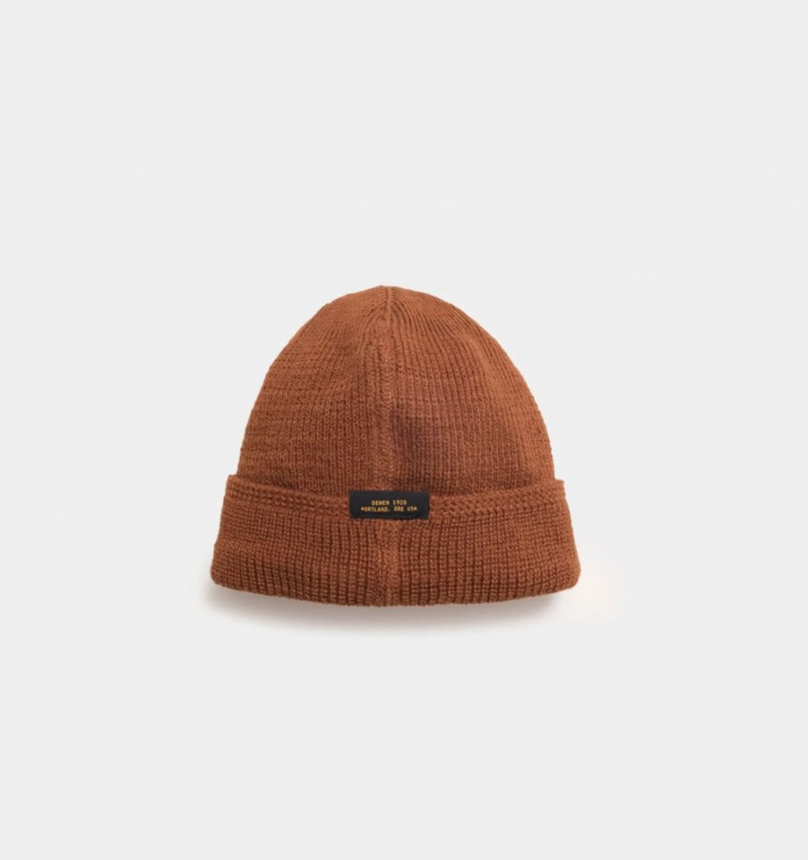 Homegoods & Accessories * | Cheap Port Northampton Dehen Wool Knit Watch Cap Whiskey