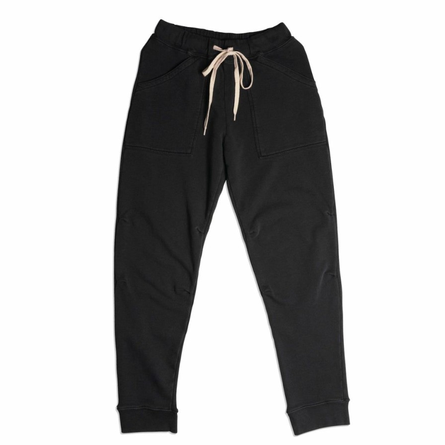 Woman * | Best Deal Port Northampton Man Velva Sheen Army Gym Sweat Pants Black