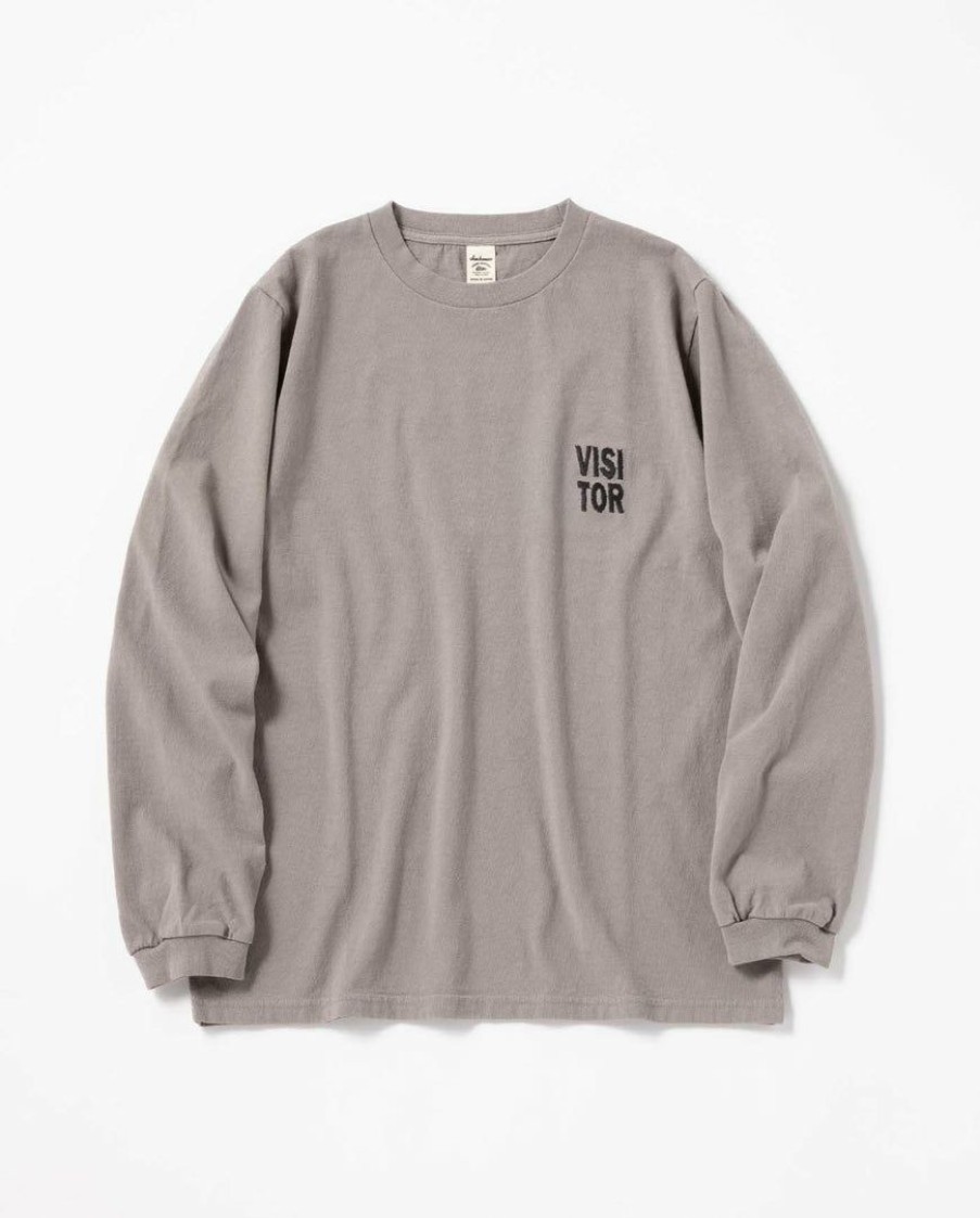 Woman * | Top 10 Port Northampton Jackman Hva Ls T-Shirt Solid Gray