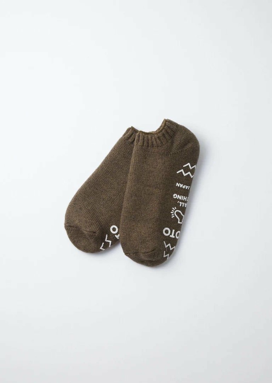 Woman * | Deals Port Northampton Man Rototo Pile Sock Slipper Brown