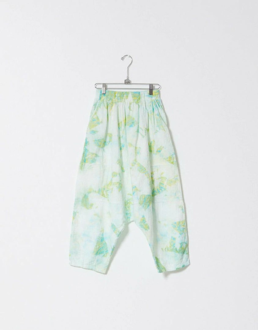 Woman * | Outlet Port Northampton Atelier Delphine Kiko Pant Jade Marble