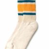 Woman * | Best Deal Port Northampton Man American Trench Retro Stripe Sock Gold / Tile